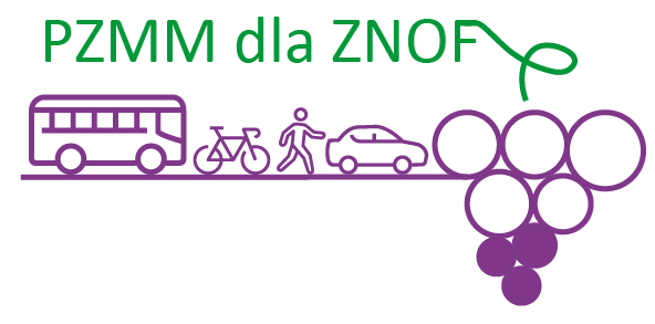 Logotyp planu zrównoważonej mobilności miejskiej