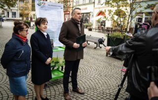 Konferencja prasowa poświęcona Budżetowi Obywatelskiemu