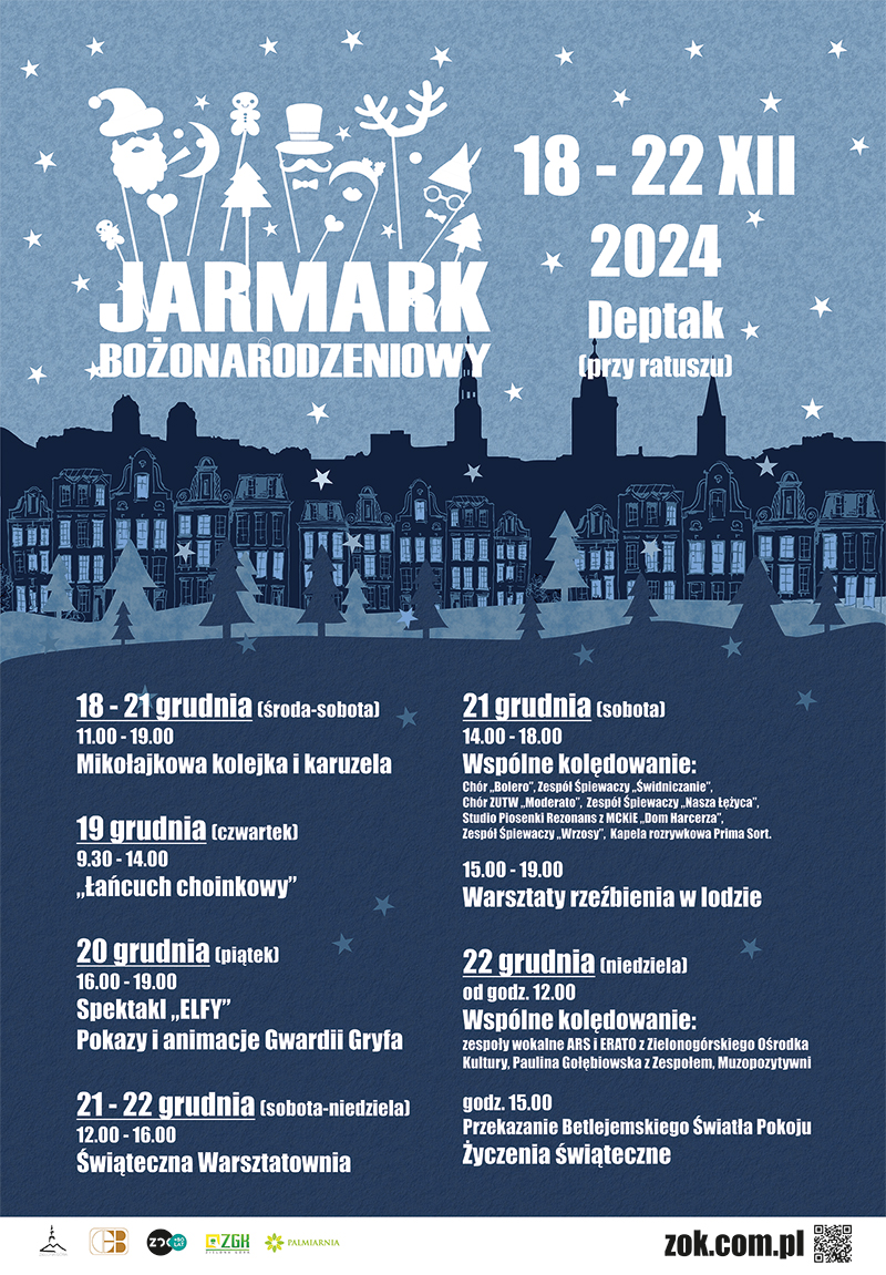 Plakat Jarmarku Bożonarodzeniowego