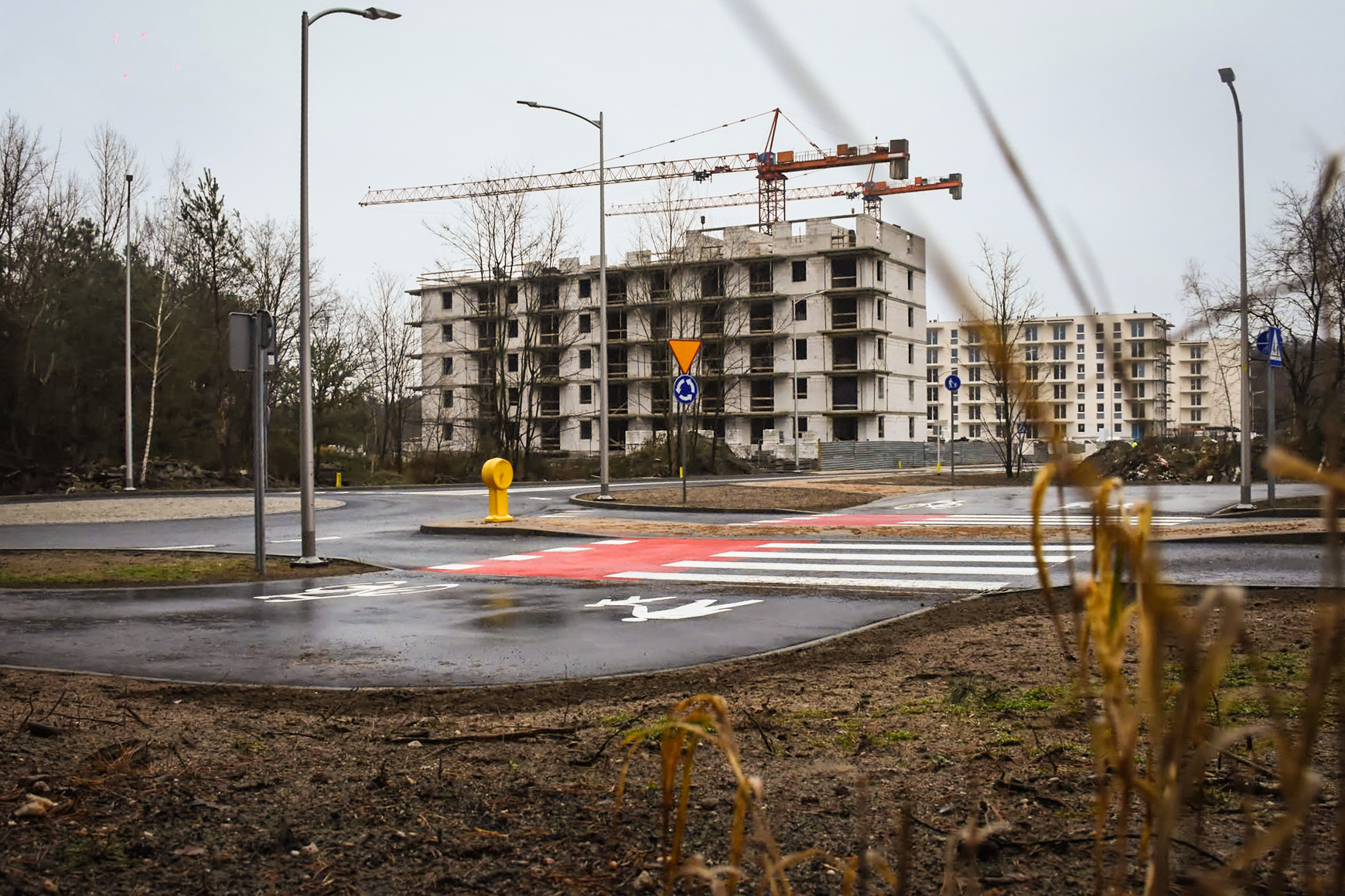 Rondo przy os. Leśny Dwór