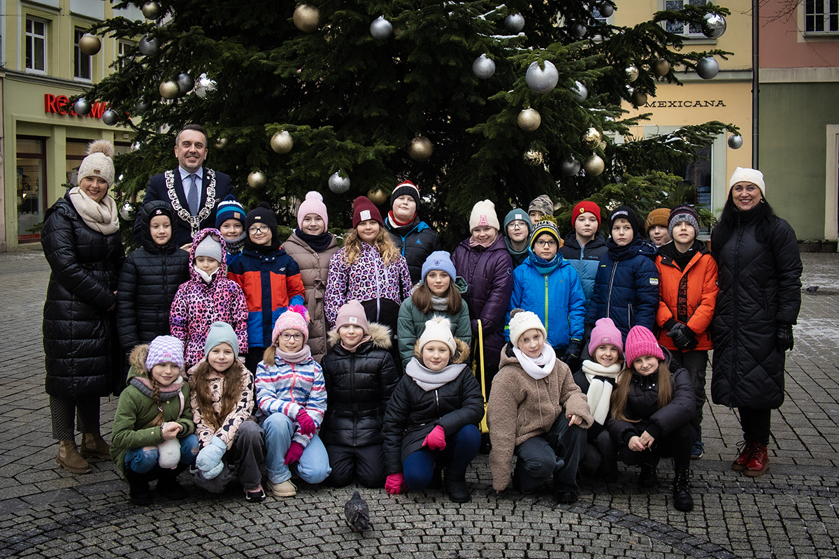 Prezydent spotkał się uczniami SP nr 2